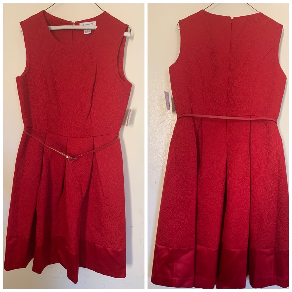 Liz Claiborne red dress